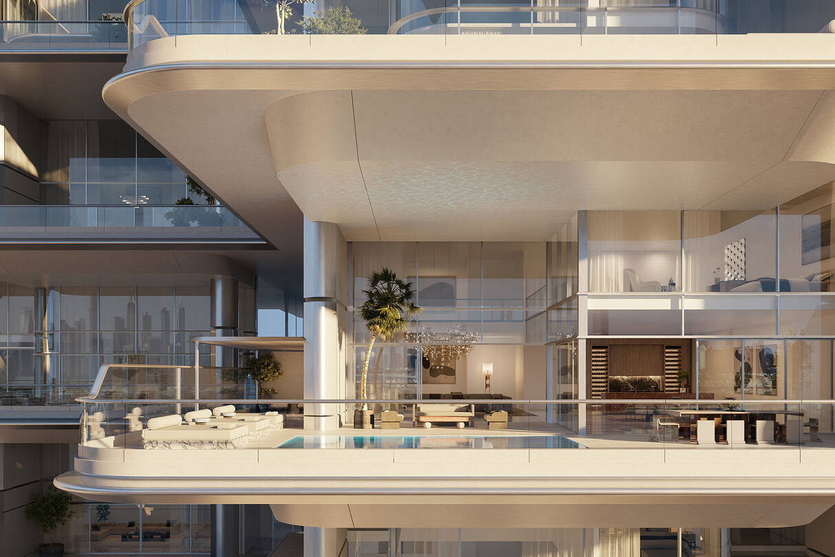 Apartment with 3 bedrooms in Palm Jumeirah, Dubai